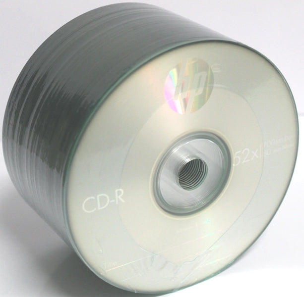 HP 52x 700MB 80-Minute CD-R Media, 50-Piece