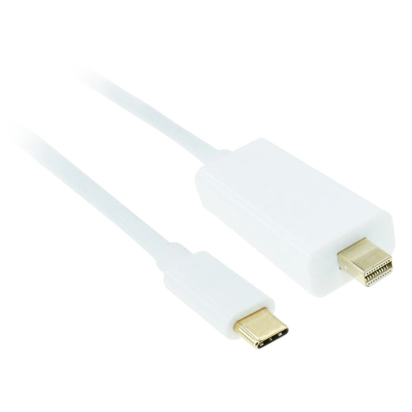 3ft USB-C Male to Mini DisplayPort Male Adapter Cable