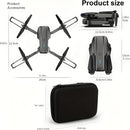 E99 Foldable Drone with 4K Camera – WiFi RC Quadcopter (Beginner Friendly)