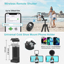 71" Camera & Phone Tripod with Remote – Lightweight & Portable