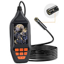 Hard Wire 5.5mm Dual Lens HD 1080P Industrial Endoscope 3-inch Screen Borescope 8+1 LED Waterproof Inspection Camera