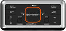 Emerson SmartSet Bluetooth Dual Alarm Clock Radio w/ 1.4” Orange LED USB Charger