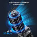 GRIDR Tower Fan FTS006R Bladeless 13" 3 Speeds, 12hr Timer, Child Lock, Etc.