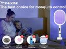 Electric Fly Swatter Rechargeable Bug Zapper Racket, Handheld and Auto Zap Mode