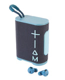 2-in-1 TWS Bluetooth Speaker + Earbuds (Bluetooth 5.3, Waterproof)