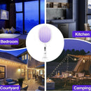 Electric Fly Swatter Rechargeable Bug Zapper Racket, Handheld and Auto Zap Mode