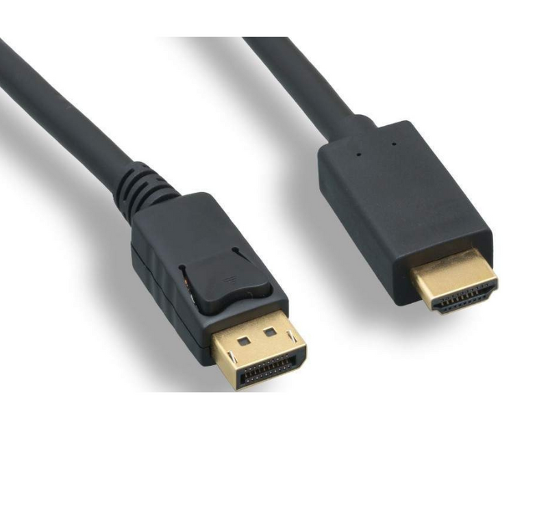 Display Port to HDMI 10ft Male to Male Cable