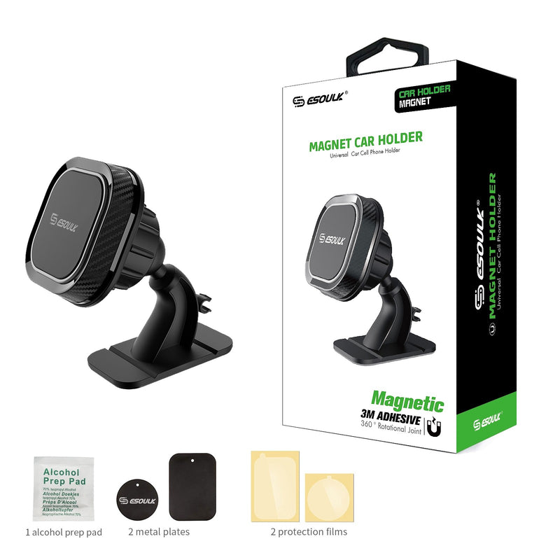 Esoulk Magnetic Car Mount Black