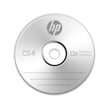 HP 52x 700MB 80-Minute CD-R Media, 50-Piece