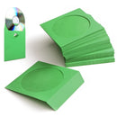 100 Pack Light Green Color CD DVD Paper Sleeve Envelopes